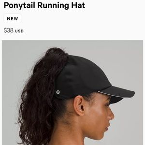Lulu lemon Ponytail Running Hat Fast and Free